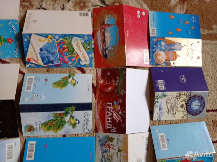 Открытки с новым годом рождеством чистые