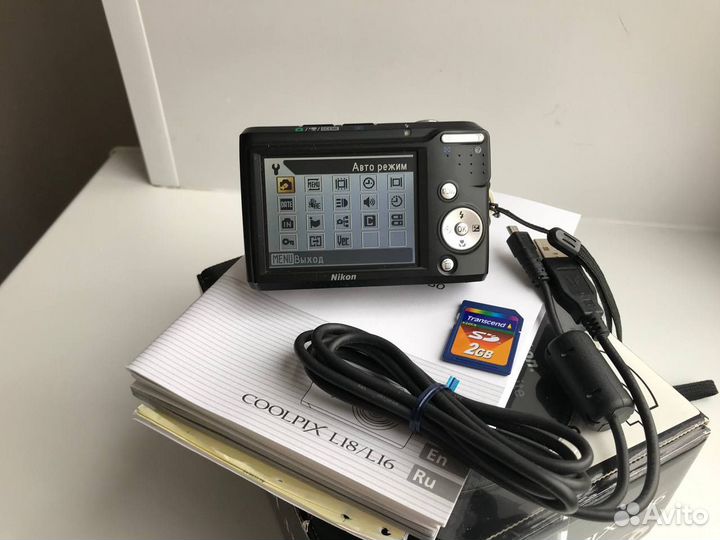 Компактный фотоаппарат Nikon coolpix L16