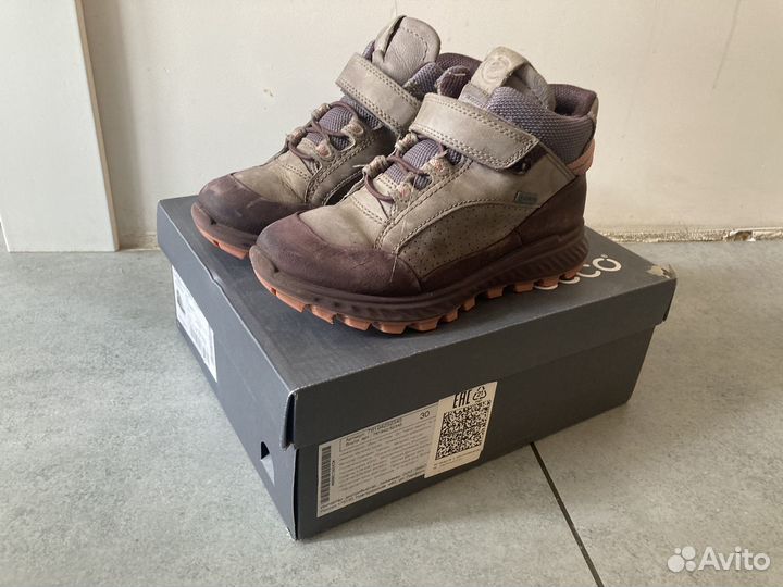 Ботинки ecco демисезон