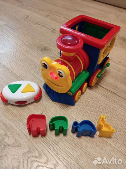 Паровозик интерактивный для детей