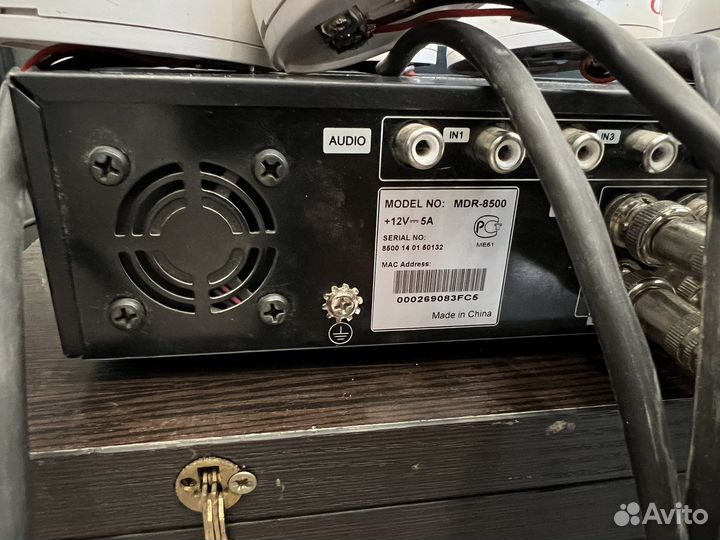 Комплект видеонаблюдения 6 камер бу