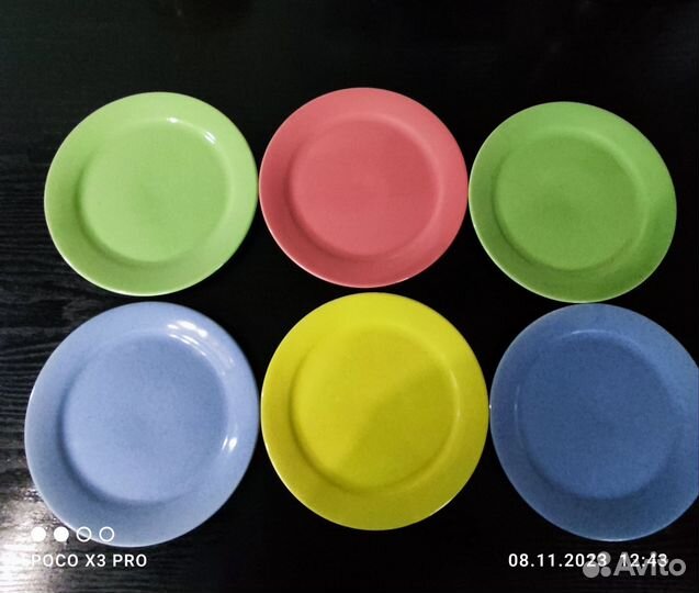 Тарелки 6 штук