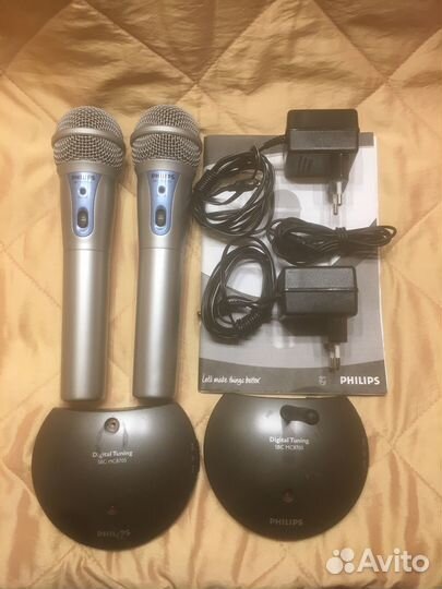 Микрофон беспроводной бу Philips mc 8700