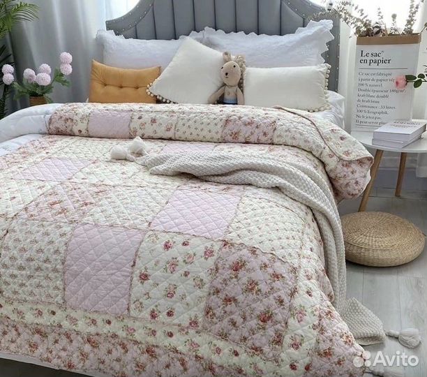 Плед покрывало в стиле прованс