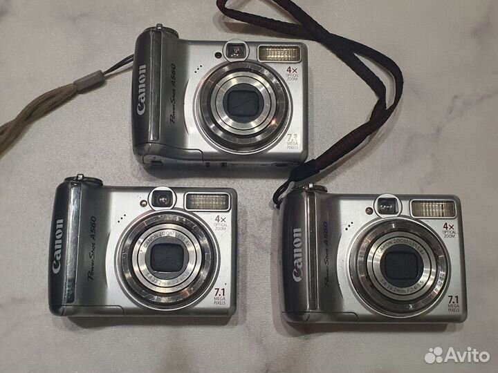 Фотоаппарат Canon A560 для ретро фото