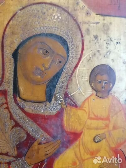 Смоленская икона Божией Матери. 19 век