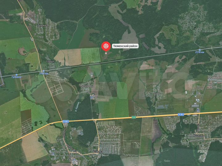 Участок 6,7 га (СНТ, ДНП)