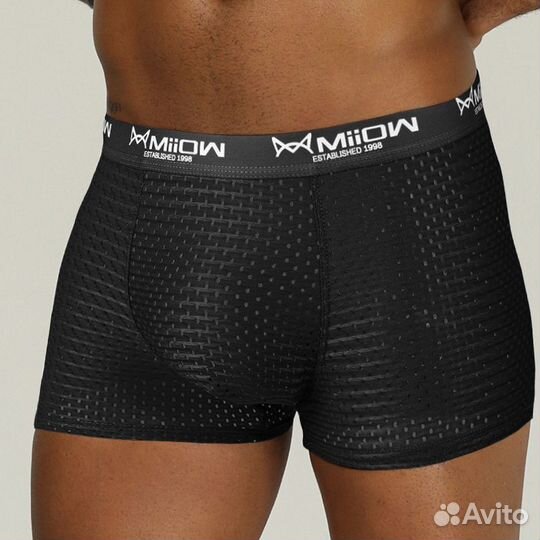 Мужские боксеры сетка от Miiow - охлаждающие
