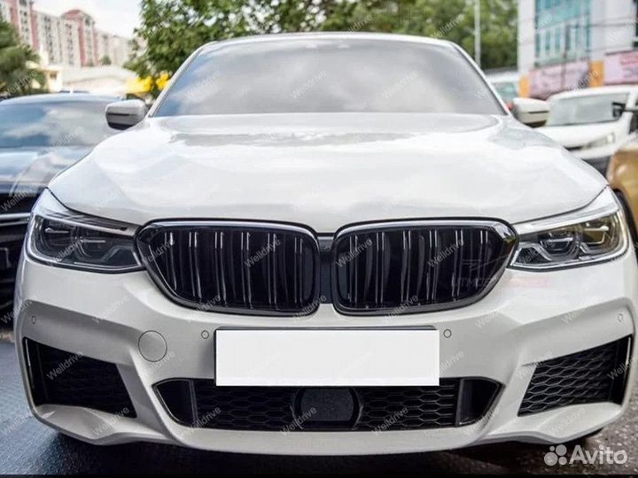 Решетка радиатора BMW 6 G32 GT M стиль черная