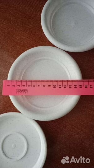 Поддоны пластиковые для цветочных горшков/набор