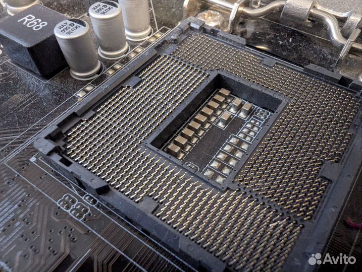 Материнская плата Asus H81M-K (с дефектом)