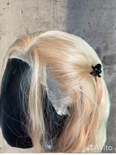 Парик блонд 80см