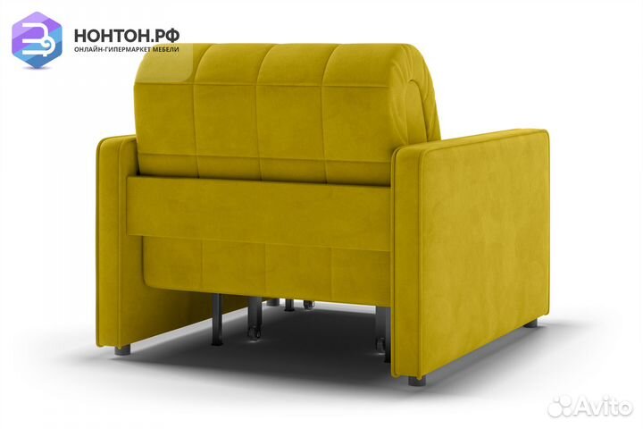 Кресло аккордеон Модо горчичное