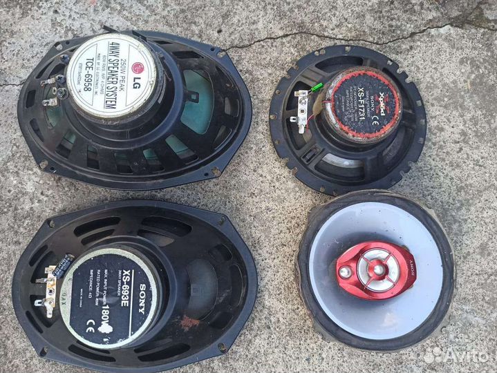 Акустическая система в авто Sony, LG