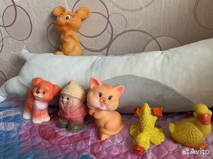 Резиновые игрушки СССР
