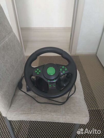 Игровой руль 4 в 1 пк/xbox360/PS2/PS3