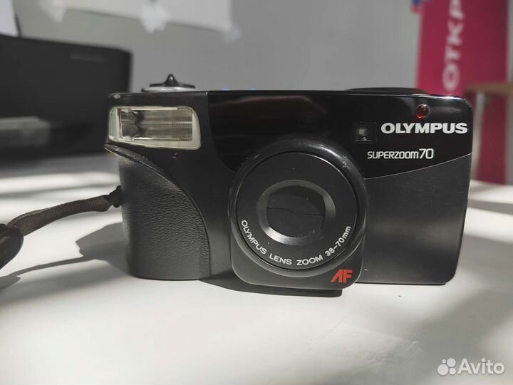 Olympus superzoom 70 пленочный фотоаппарат