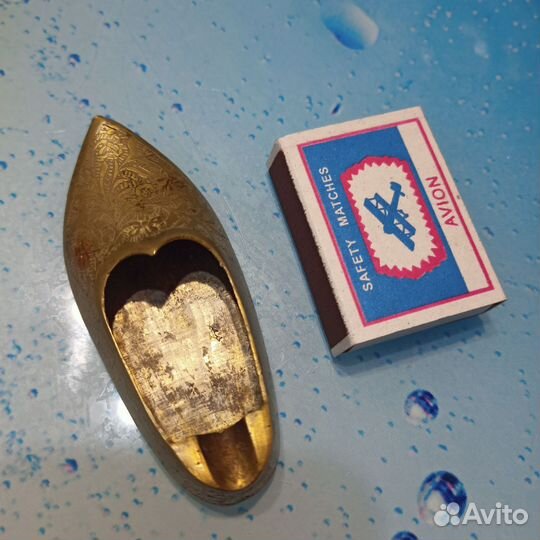 Пепельница башмак времён СССР, Индия