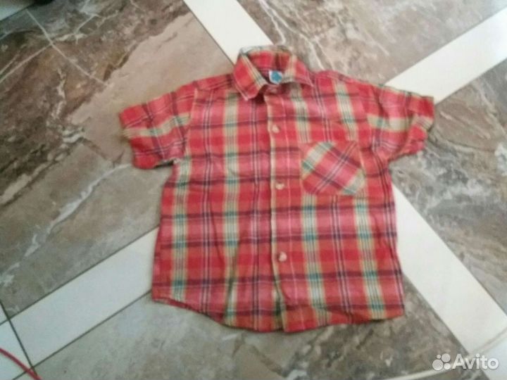Рубашка детская для мальчиков