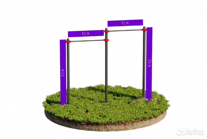 Уличный турник Воркаут (В-2)