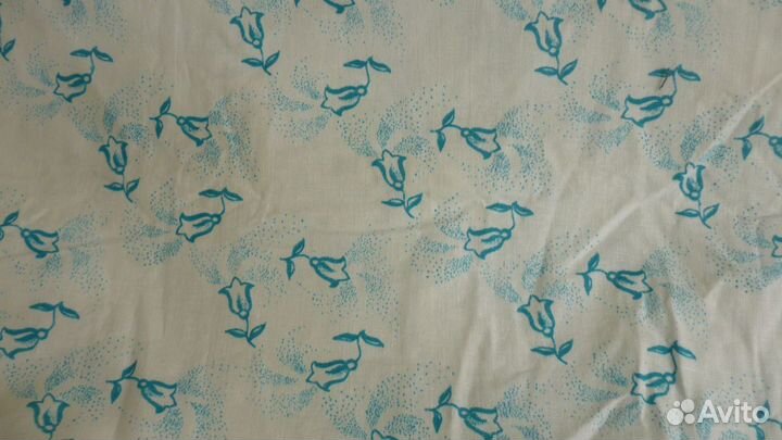 Ткань х/б, ситец. Винтаж. СССР