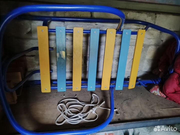 Детские зимние санки