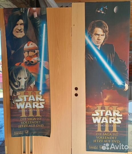 Зездные войны постер ткань 2005 торг