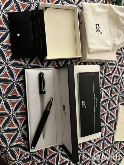 Mont blanc Ручка и кардхолдер