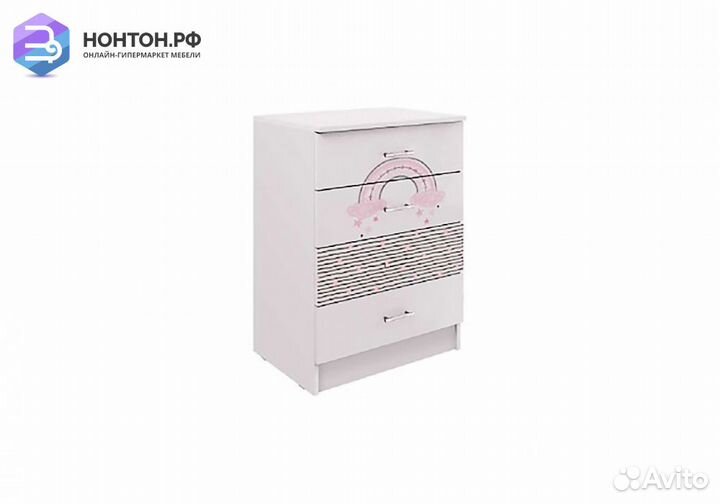 Комод Принцесса-1 белый