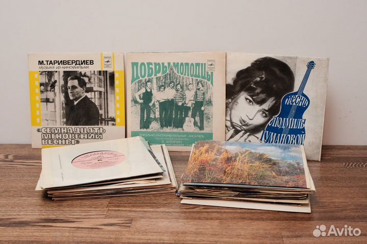 Виниловые пластинки для декора