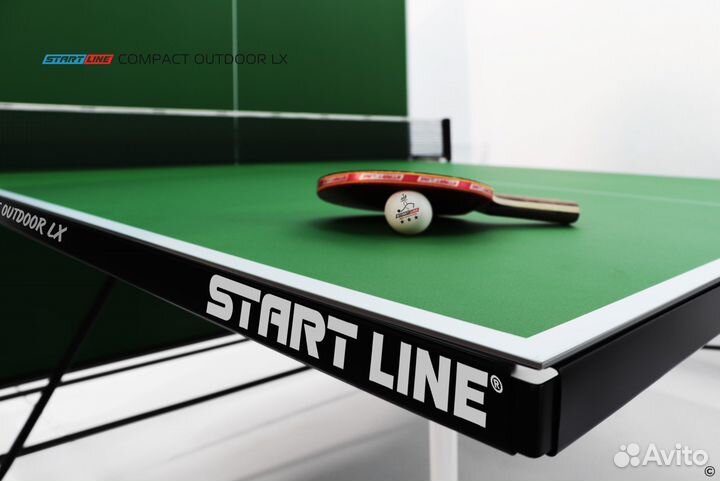 Стол теннисный Compact Outdoor-2 LX Зелёный