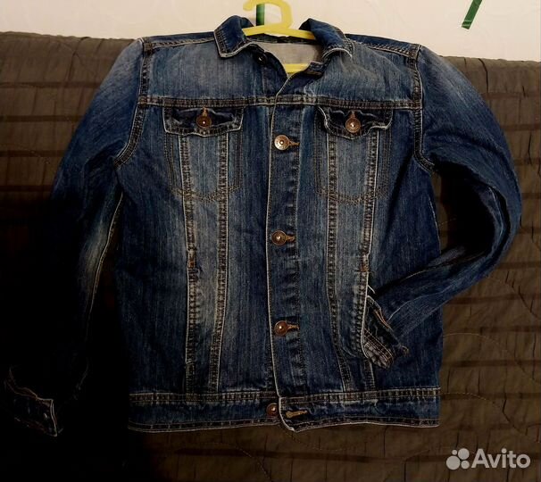 Джинсовая куртка р-р 144-155