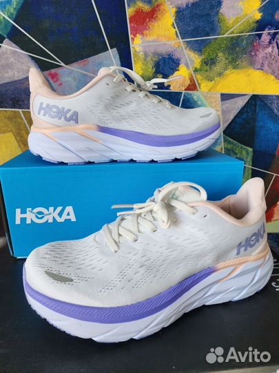 Кроссовки hoka Clifton 8 (беговые)