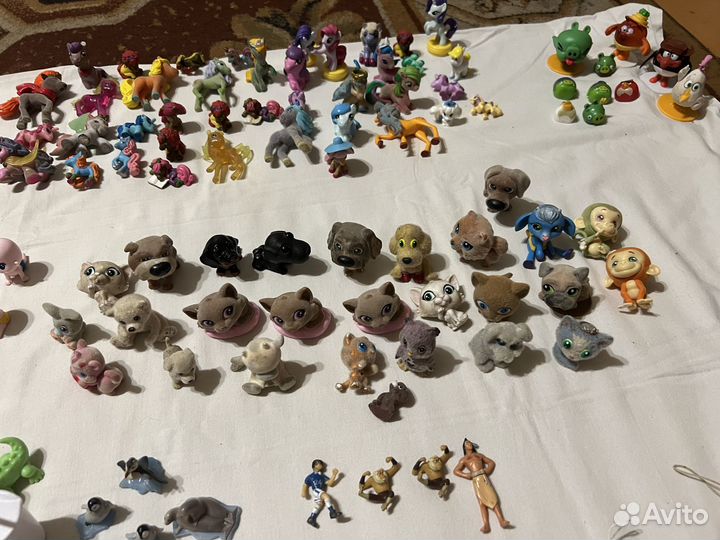 Игрушки киндер и другие 374, 3,5кг /цена за все