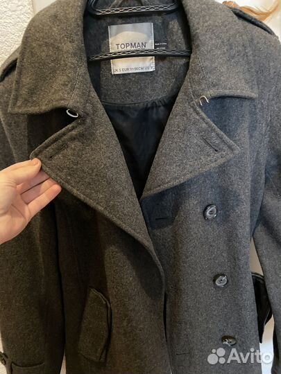 Пальто мужское шерсть
