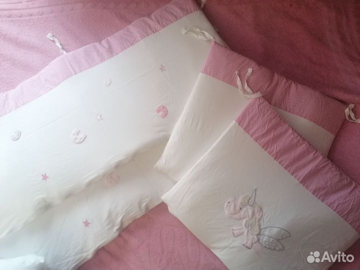 Бортики в детскую кроватку