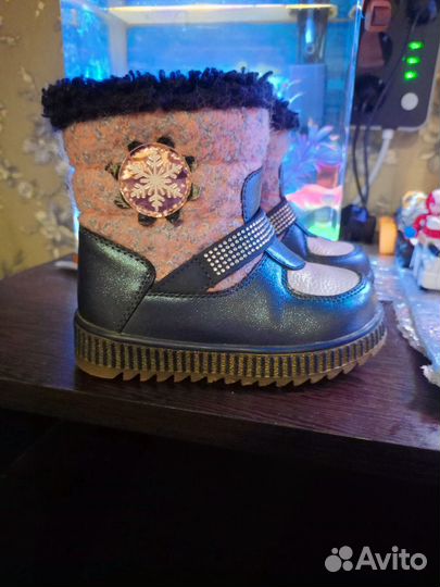 Сапоги зимние детские 23,24