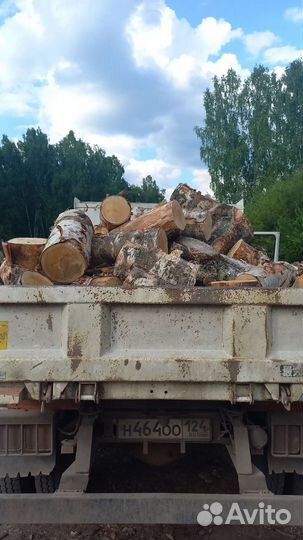 Дрова березовые колотые