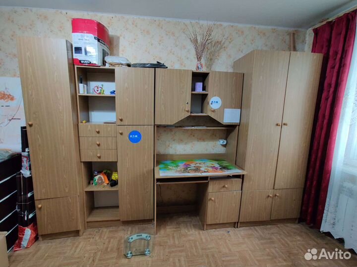 Детский гарнитур (мебель, шкафы)