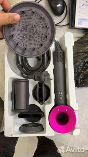 Фен Super Hair Dryer фиолетовый