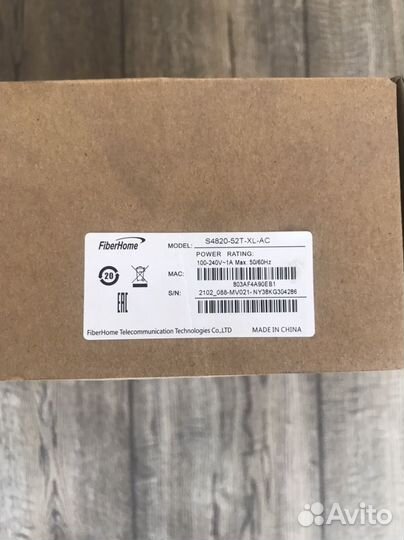 Коммутатор FiberHome S4820-52T-XL-AC