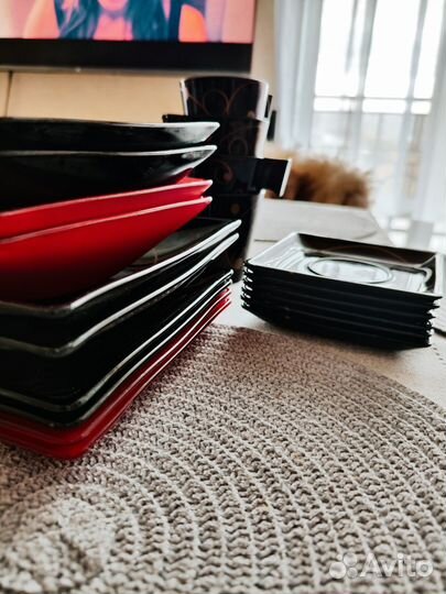 Набор посуды luminarc тарелки и кружки