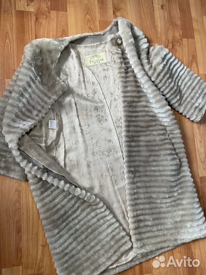 Шуба стриженный мутон