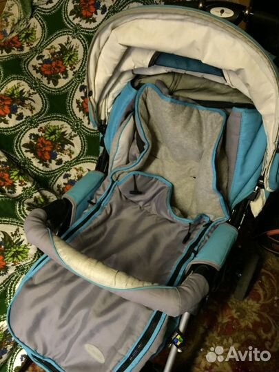 Коляска прогулочная с зимнем конвертом