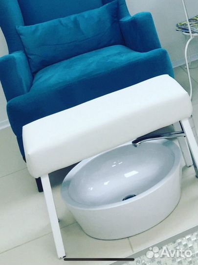 Подставка для ног, для педикюра, банкетка