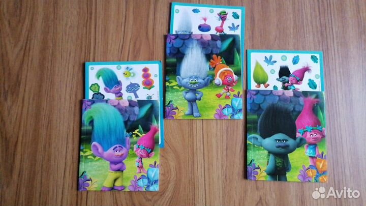 Наклейки тролли