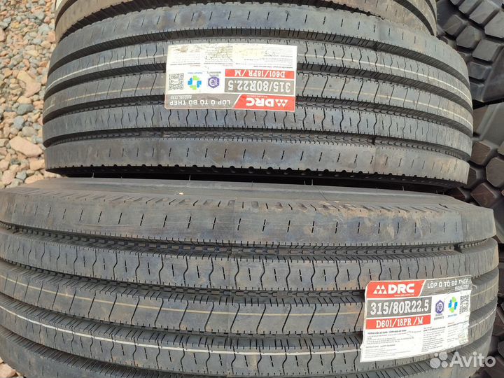 Грузовые шины 315/80R22.5drсd60118PR/M154/151M DRC