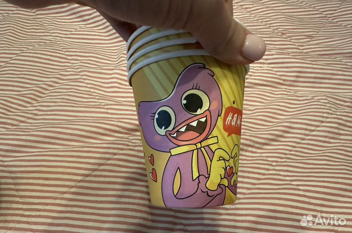 Набор одноразовой посуды детский хаги ваги