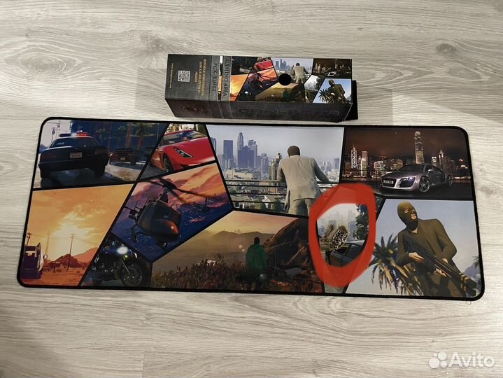 Игровой коврик для мыши и клавиатуры