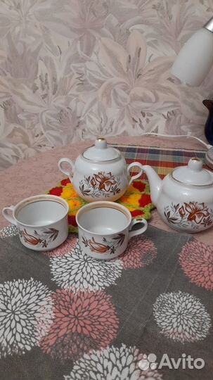 Чайные сервизы СССР, винтаж